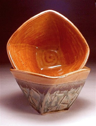 Square Stoneware Bowls
