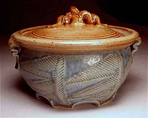 Stoneware Tureen & Laddle