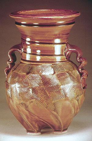 Stoneware Urn & Vase