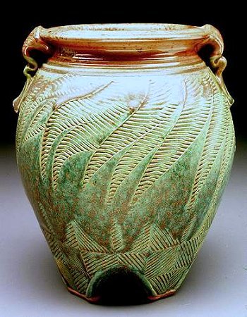 Stoneware Urn & Vase